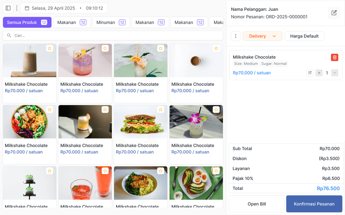 Backoffice Dashboard